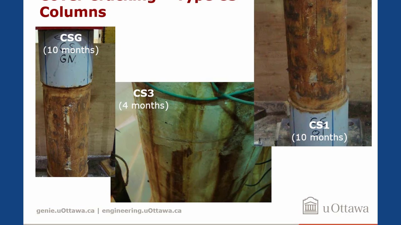 RC Columns Subjected to Reinforcement Corrosion under Sustained Load