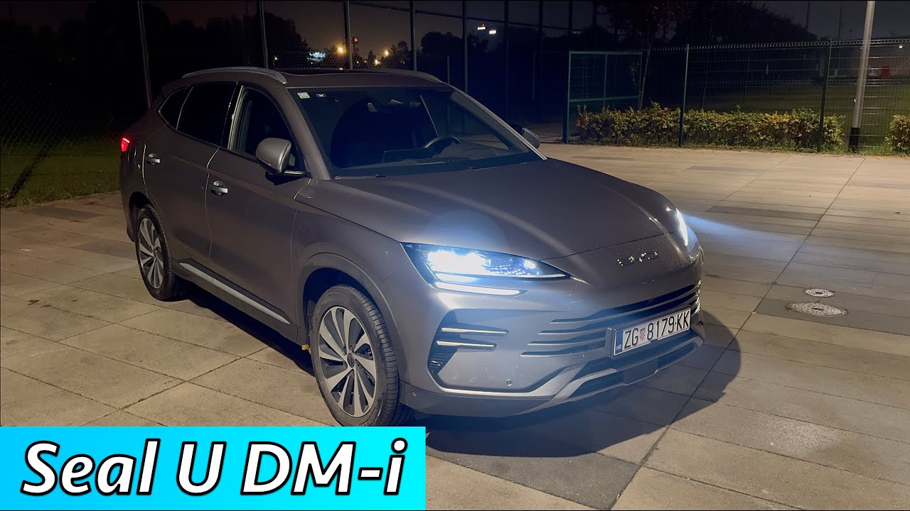 BYD Seal U DM-i 2025 Night Review (Exterior - interior)