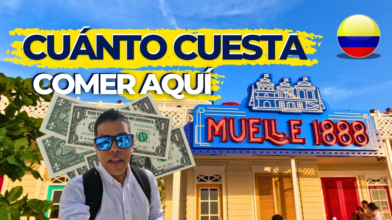 Precios en el Centro Gastronómico Muelle 1888 ¿Vale la pena? Puerto Colombia