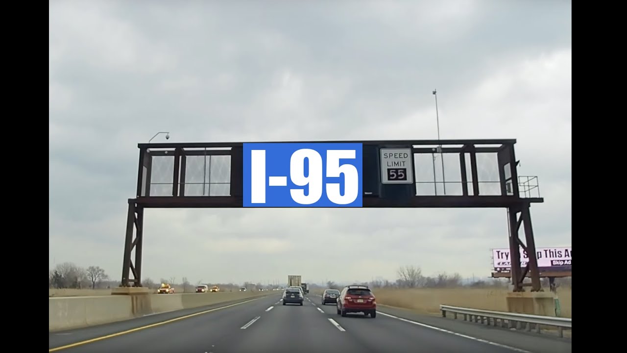 New Jersey drive: I-95 North from Secaucus I-80 Intersection to Exit 64A (NJ-17 N)