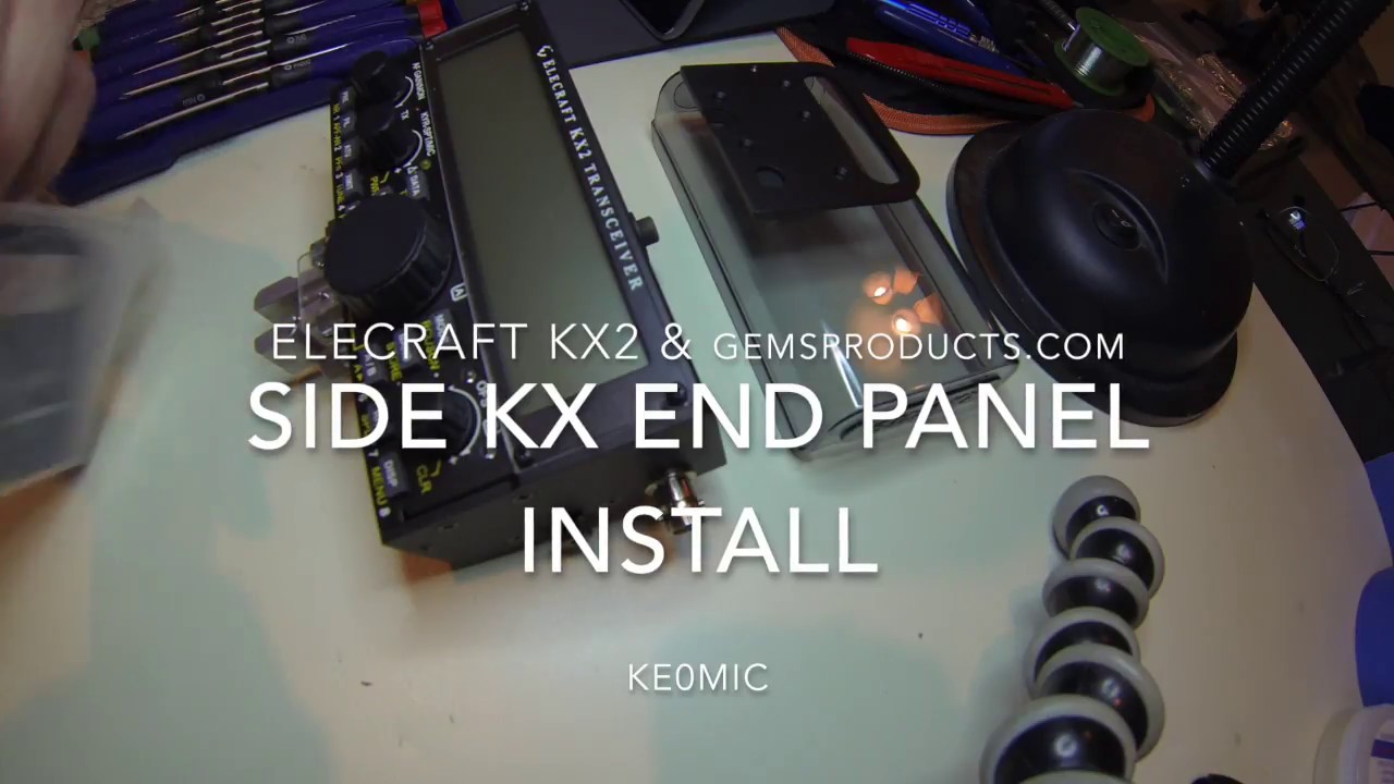 Elecraft KX2 - End Panels