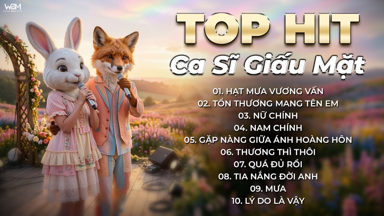 Hạt Mưa Vương Vấn, Tổn Thương Mang Tên Em , Nữ Chính | Tổng Hợp Top Hit Ca Sĩ Giấu Mặt Hay Nhất