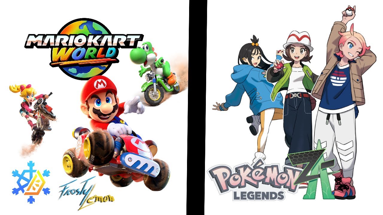 MARIO KART WORLD RACES AND SHINY HUNTING Pokemon Legends Z-A SWITCH 2 #shorts