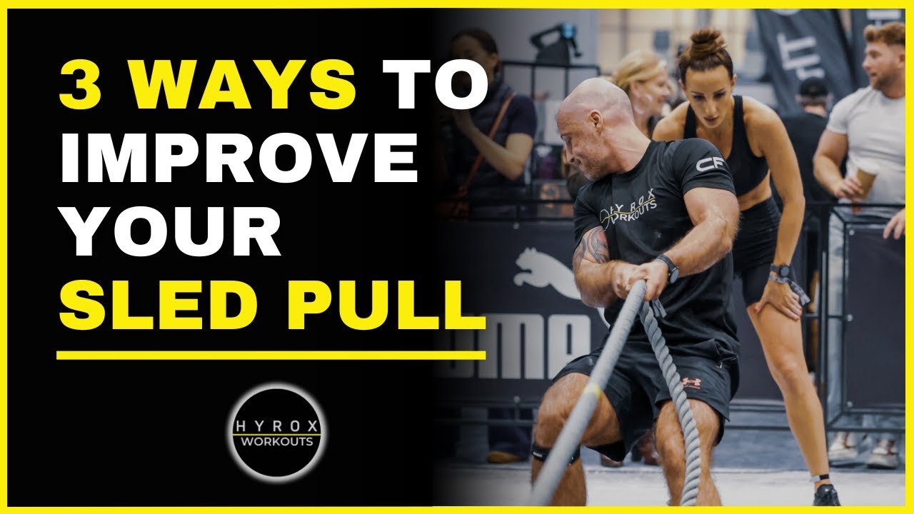 How to get better at the sled pull for Hyrox