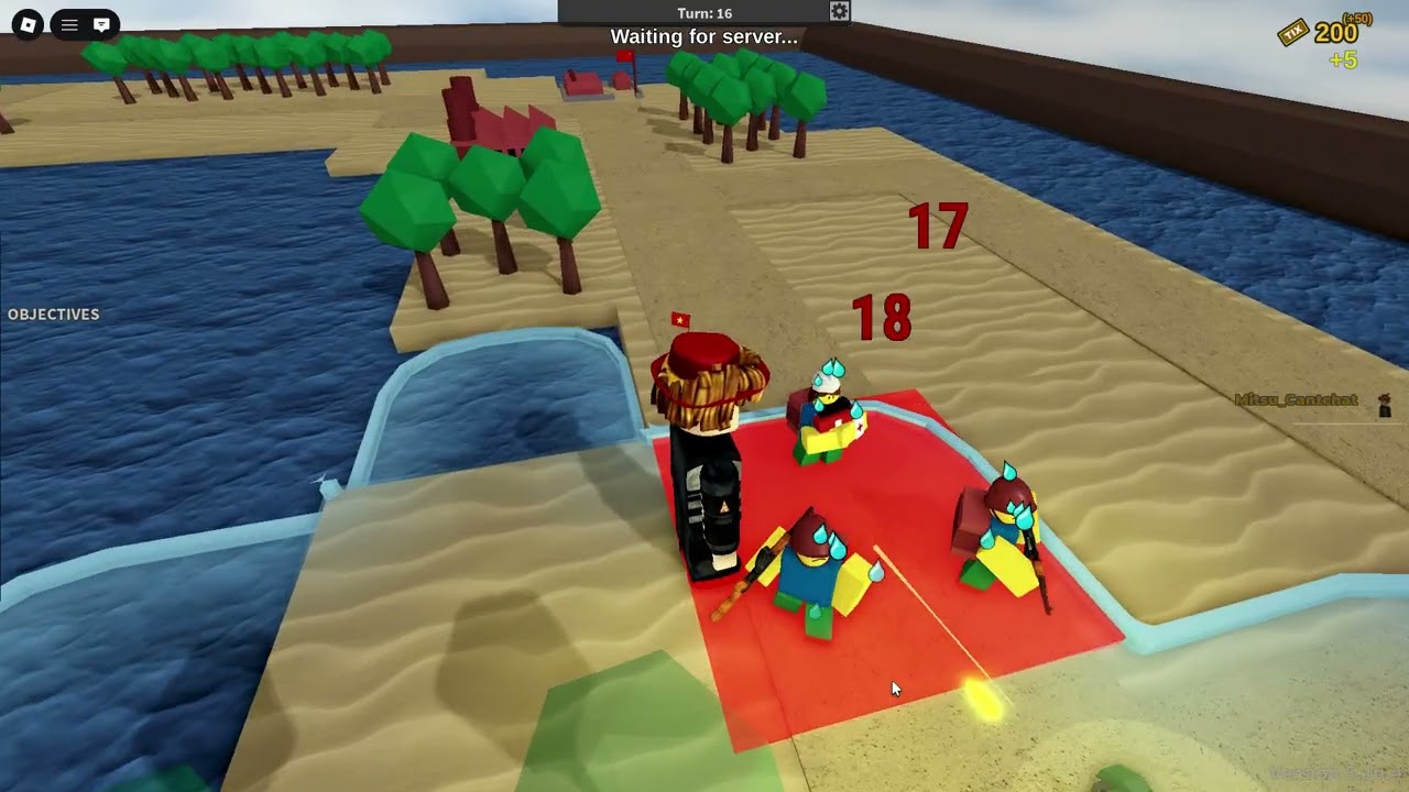 Trolling my friend in Noobs In Combat
