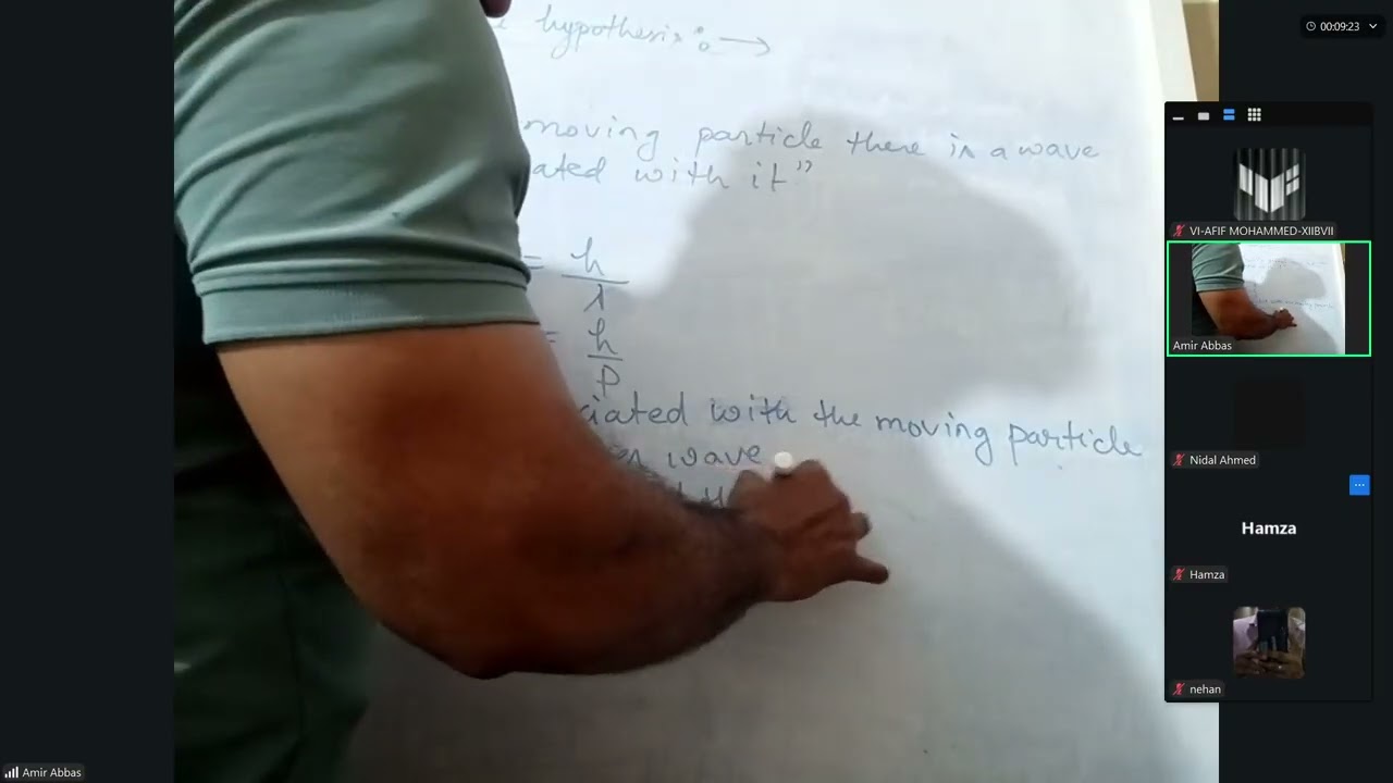 AMIR SIR ONLINE CLASS - 7.5