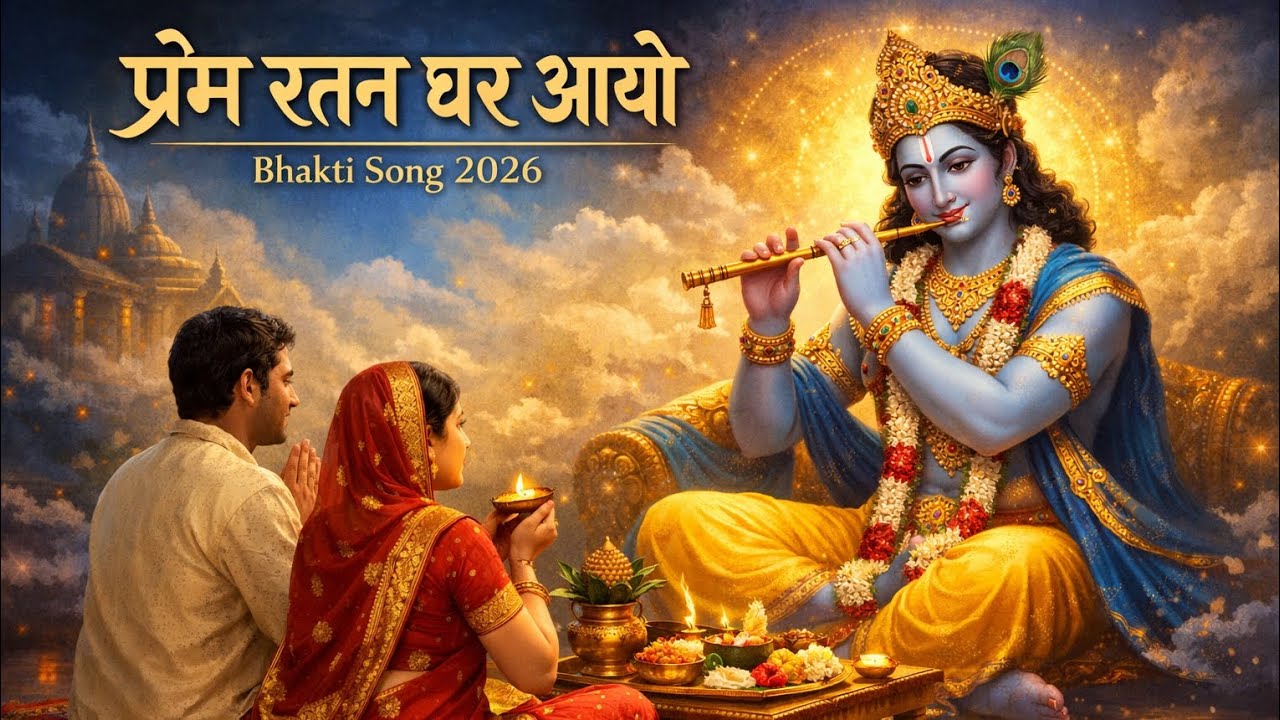प्रेम रतन घर आओ | Shri Krishna Bhajan | Krishna Bhajan 2026 | New Krishna Song 2026 #radheradhe 