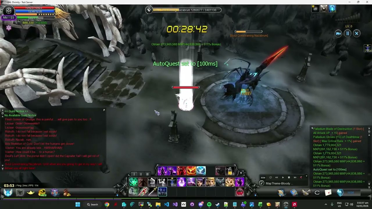 CABAL Online - Frozen Canyon & Ancient Tomb (QOL)