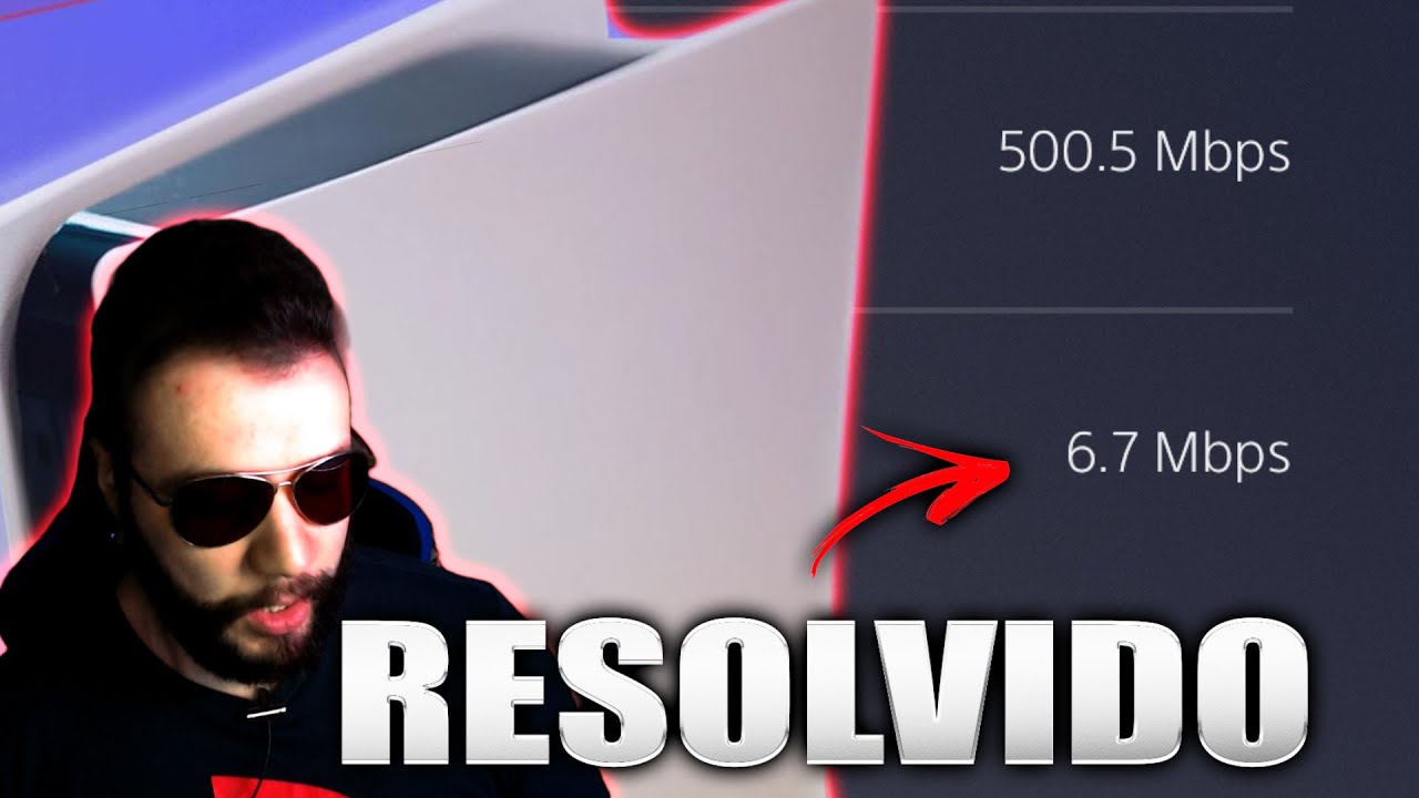 Descobri a causa do erro velocidade de UPLOAD do PS5! Não reclame da sua internet sem ver isso!