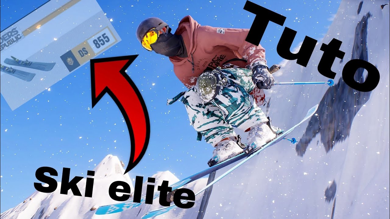 Tuto! avoire des ski elite sur riders republic😄