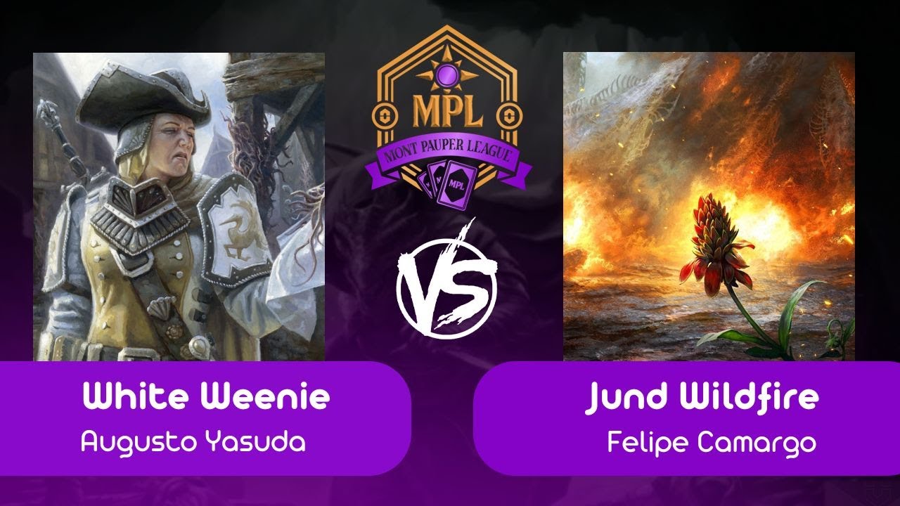 [Pauper na Mont] White Weenie VS Jund Wildfire (R 03 - 07/10/2025)