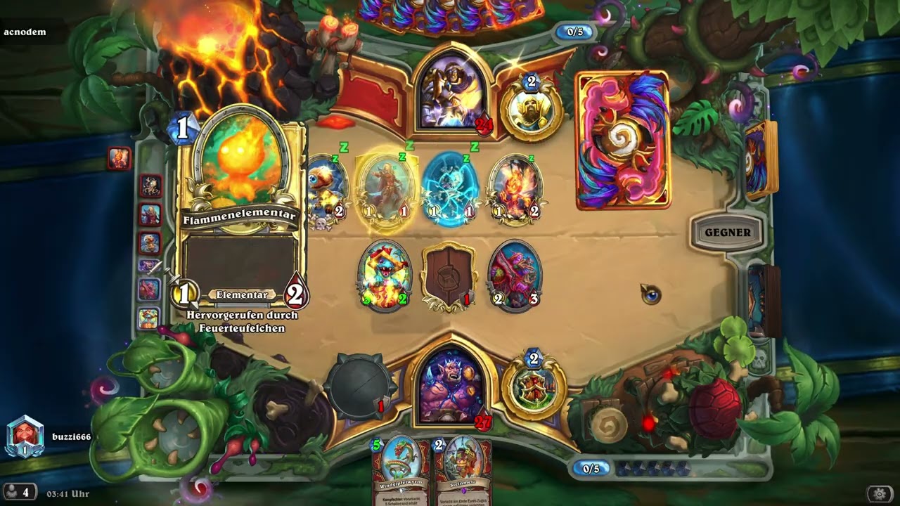Hearthstone Warrior Rush Rise to Legend 2810