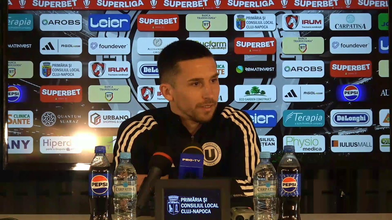 CONFERINTA DE PRESA | FC Universitatea Cluj - CFR