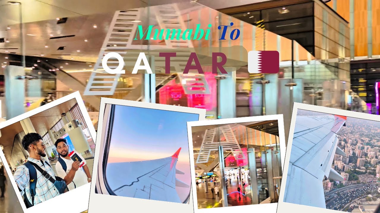 Mumbai To Qatar 🇶🇦   #qatarvlog #mumbaitoqatar || Arhannnvlog March 2025