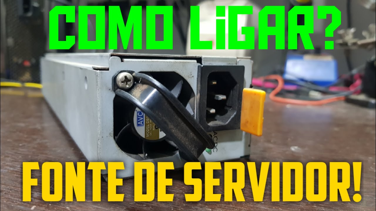 Ligando Fonte de Servidor IBM