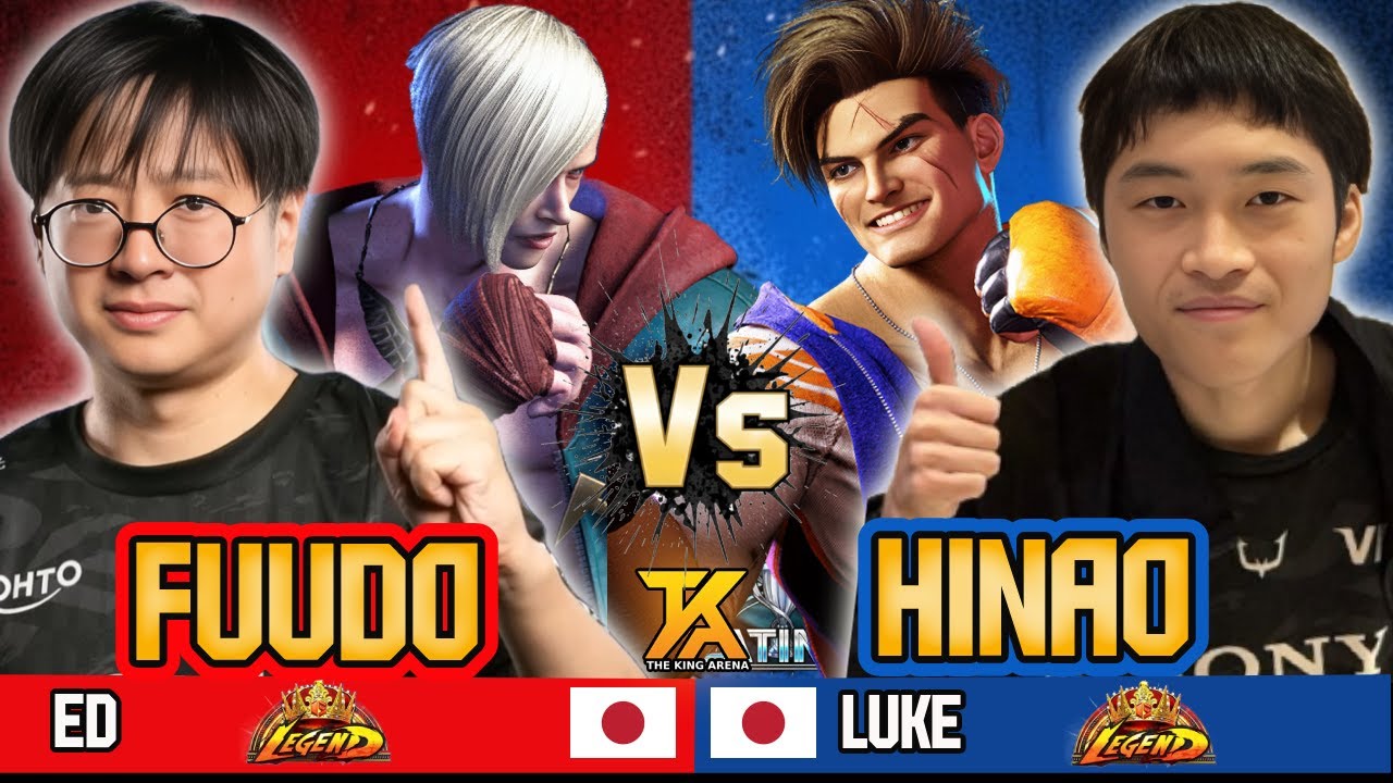 🔥 SF6 ▰ FUUDO (Ed) vs HINAO (Luke) ▰ Street Fighter 6 🔥