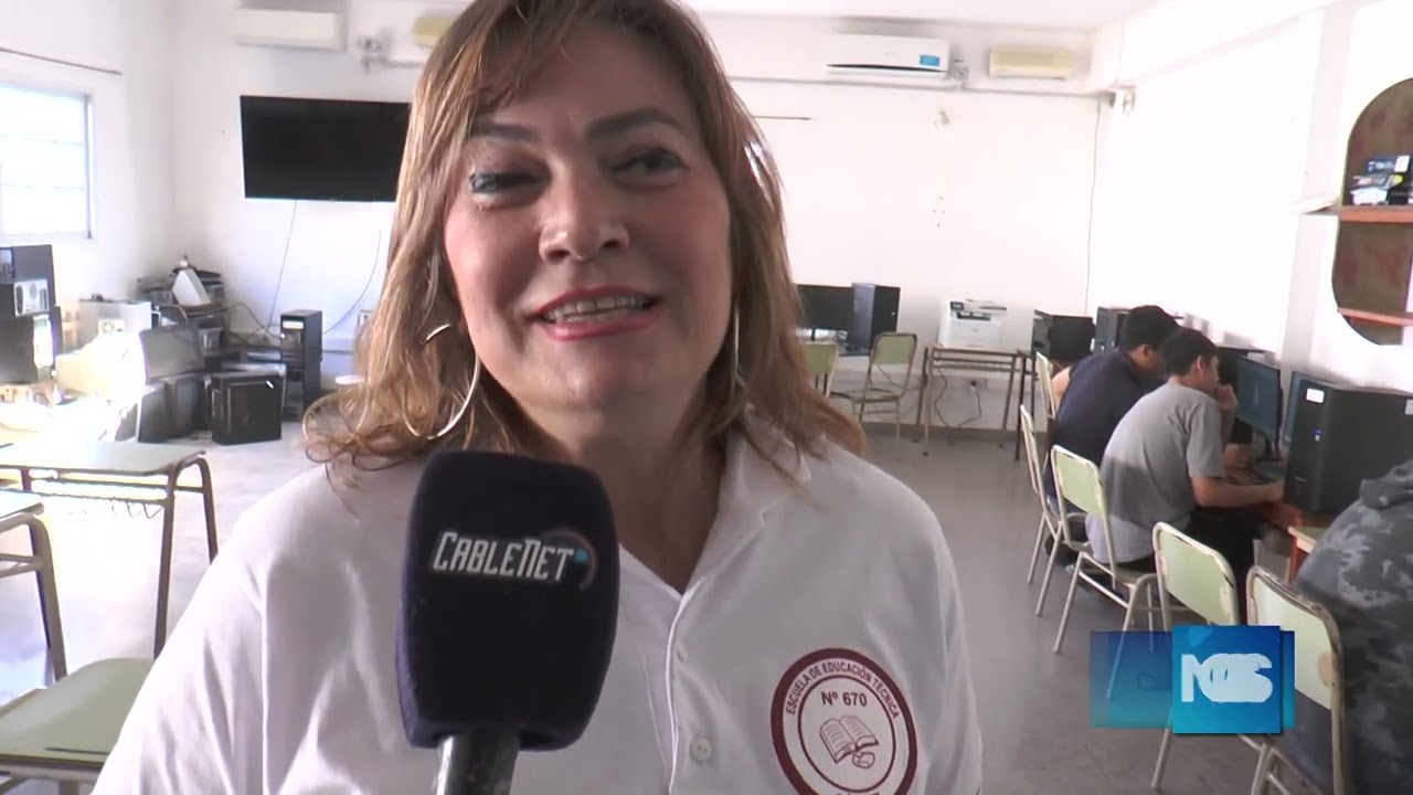Raquel Otollini, Ainel&eacute;n Odasso y Bel&eacute;n Cortese - Nuevo Equipamiento EETP N&ordm; 670