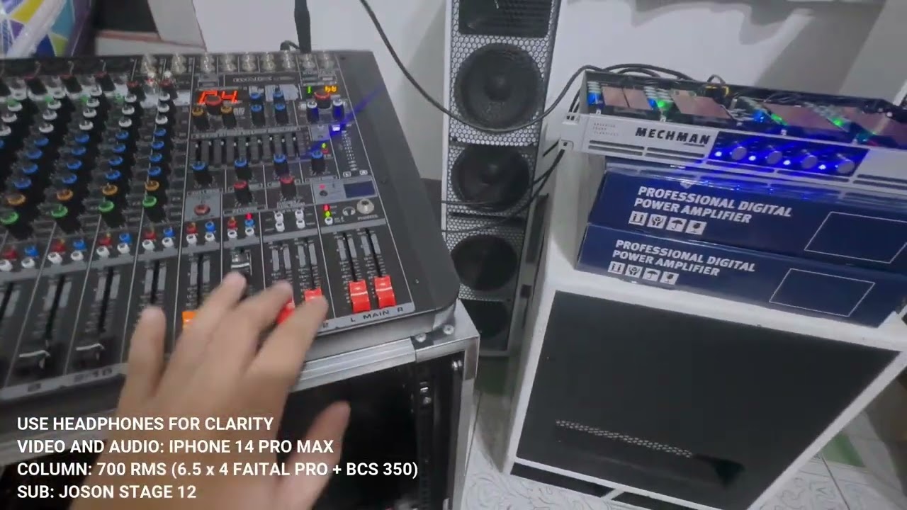 MECHMAN RAX-4 Part 2: Sound Check
