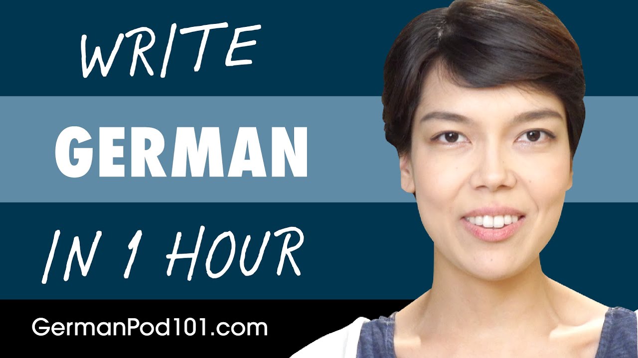 1 Hour to Improve Your German Writing Skills