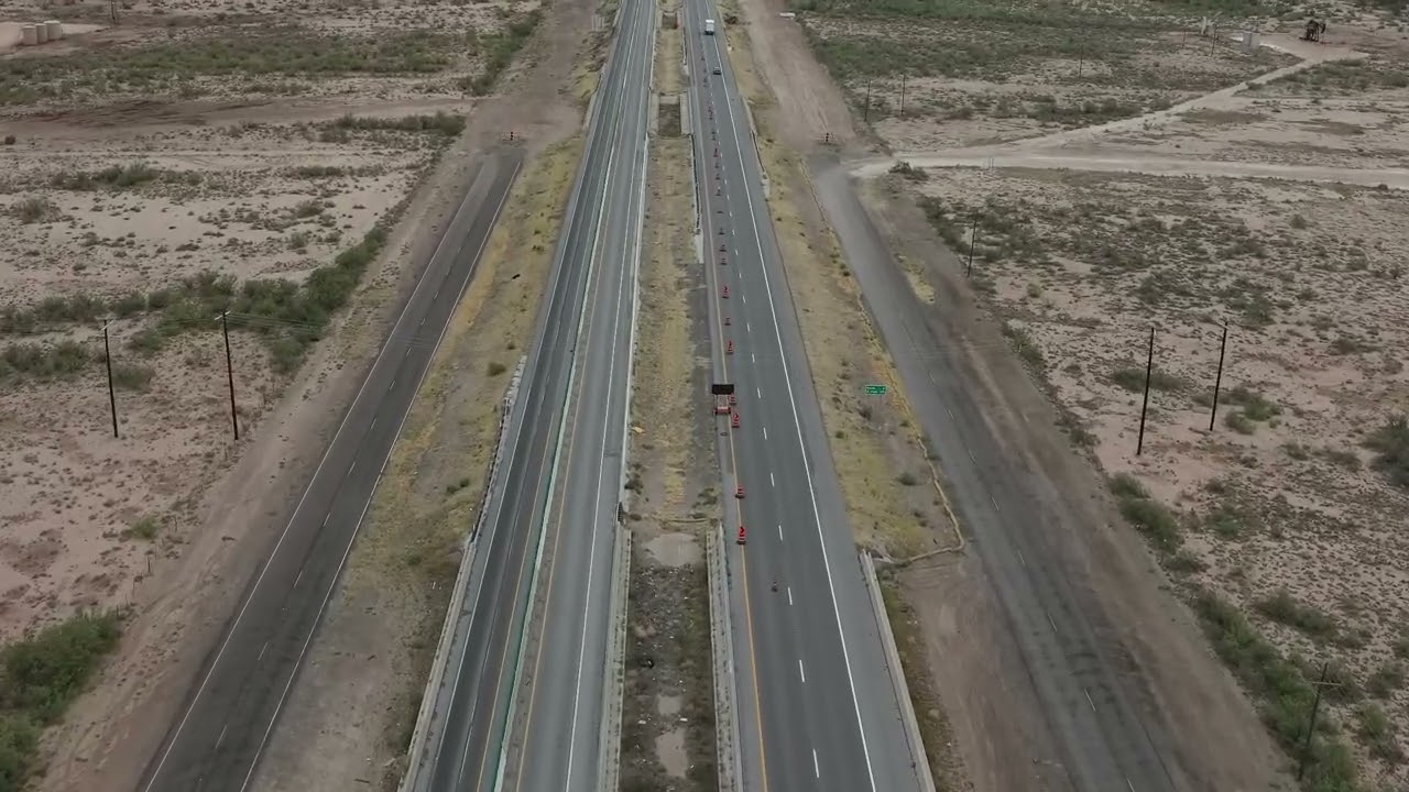 IH 20 Pecos Drone Video Flight 062024