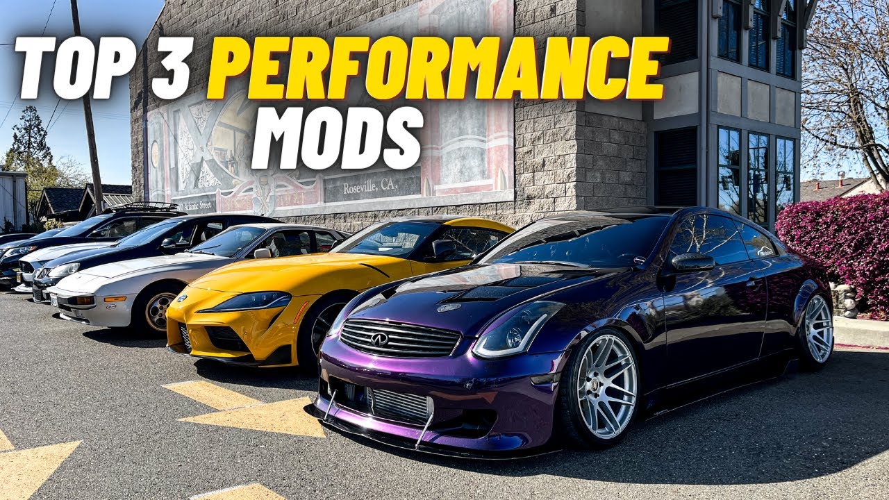TOP 3 Performance MODS for the G35/350z (2023)