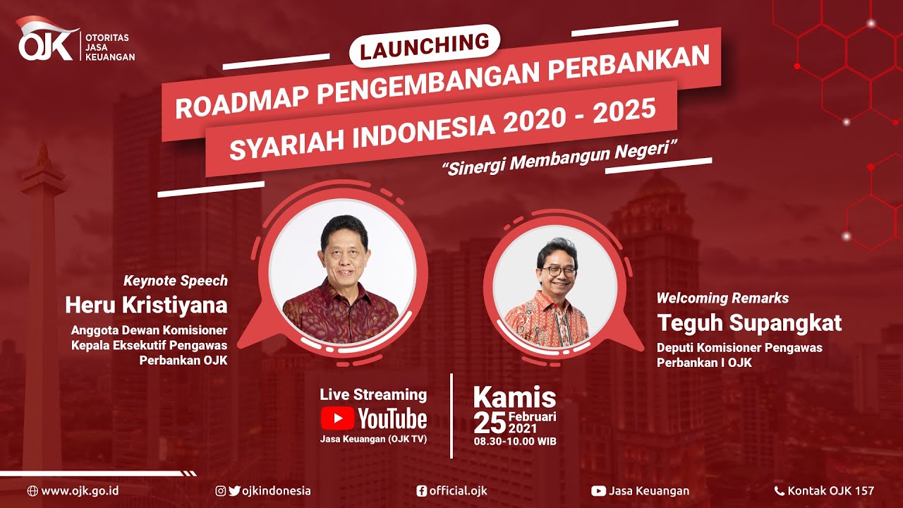 [LIVE] Launching Roadmap Pengembangan Perbankan Syariah Indonesia (RP2SI) 2020-2025