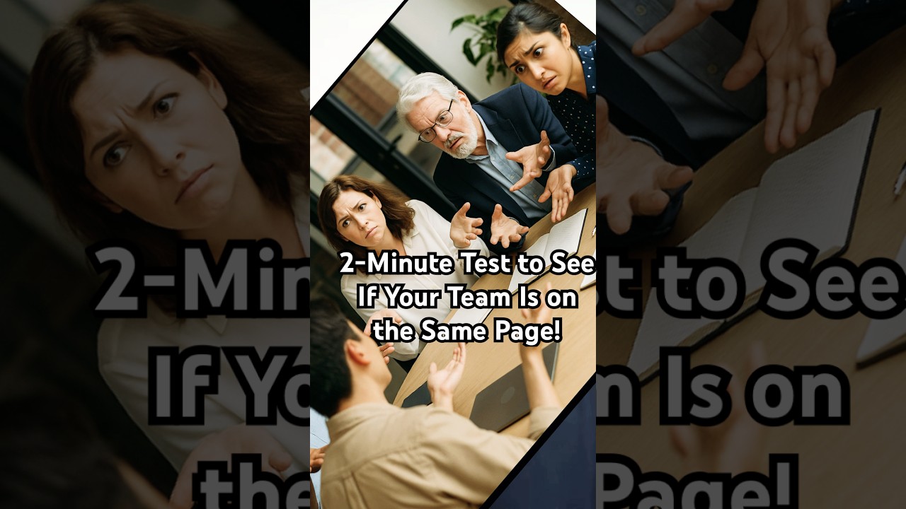 How to Check Team Alignment in 2 Minutes | BA & PM Strategy #businessanalysis #strategy
