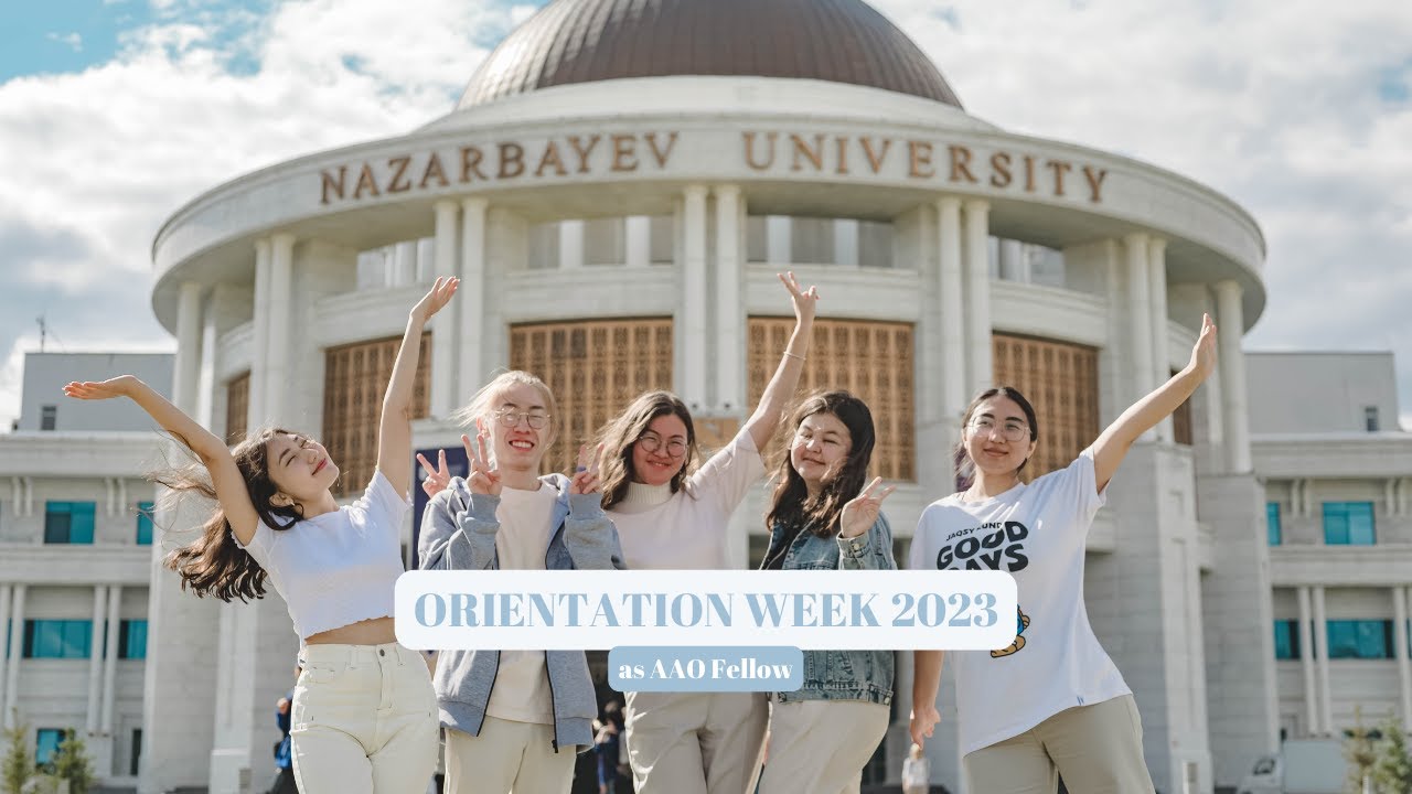 NULog: Orientation week 2023 as AAO Fellow | ориенташка, выступаю перед профами, фотосессия