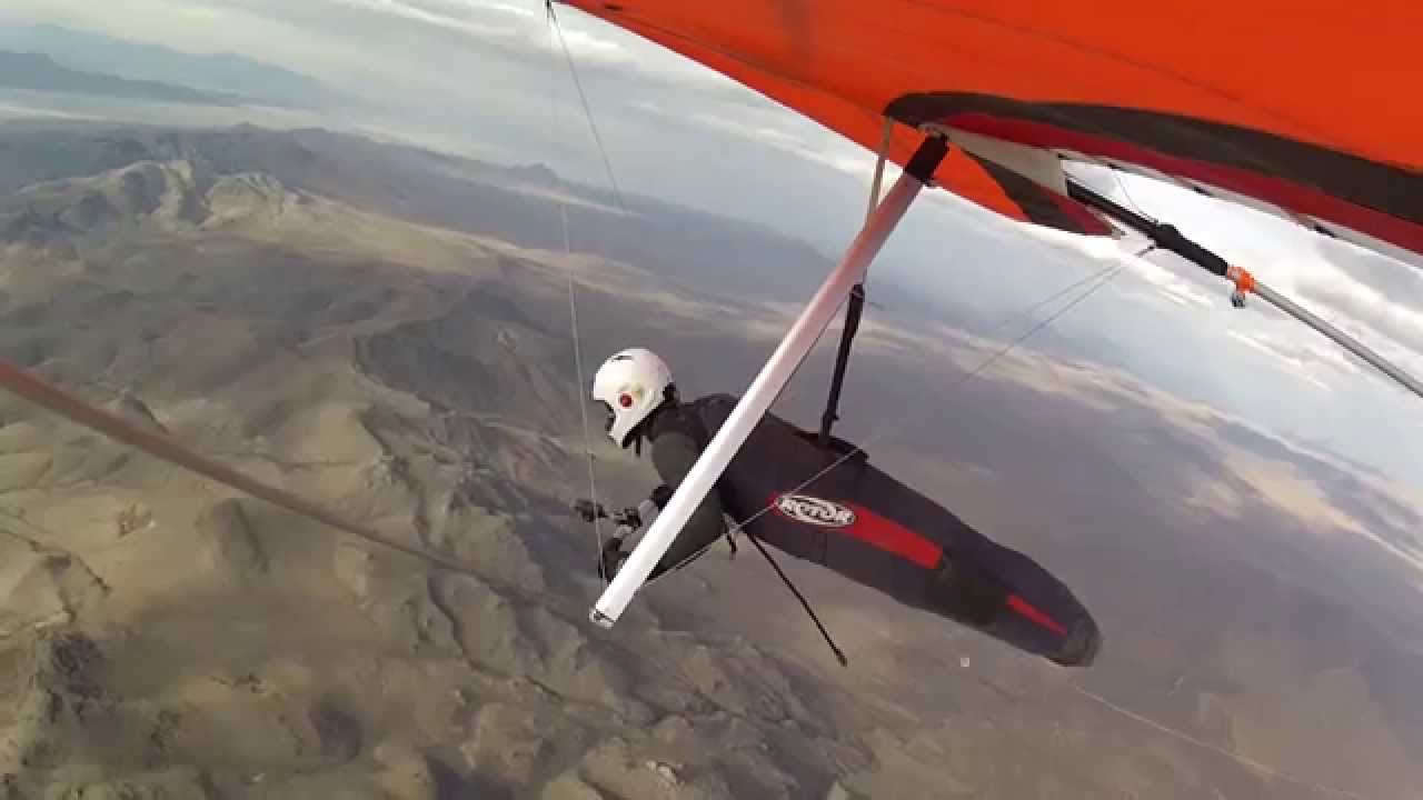 Hang Gliding Into Burning Man 2015