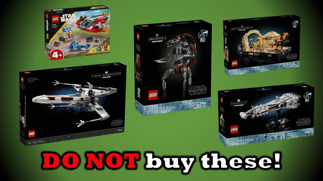 2025: ALL RETIRING LEGO Star Wars Sets Ranked from WORST to FIRST!