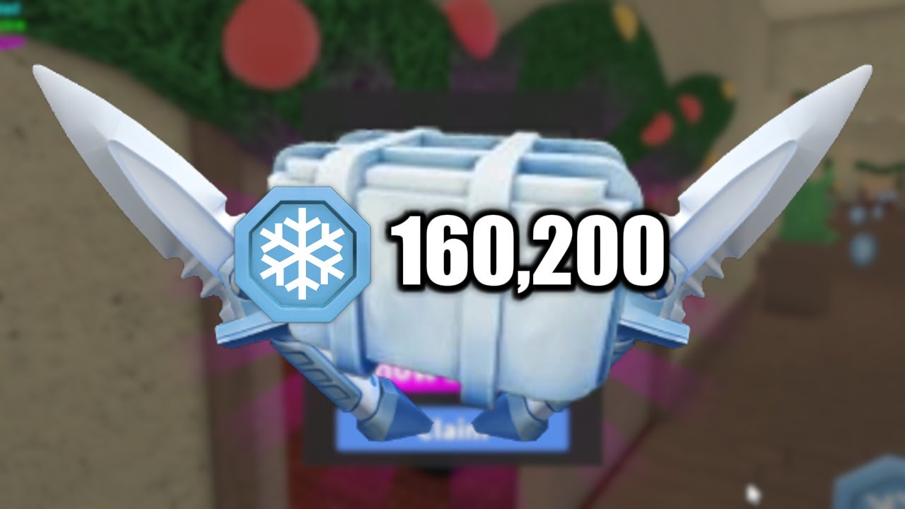 I UNBOXED 267 TIMES FOR THE NEW SNOW DAGGER GODLY (160,200 SNOWTOKENS) #mm2 #roblox #fyp