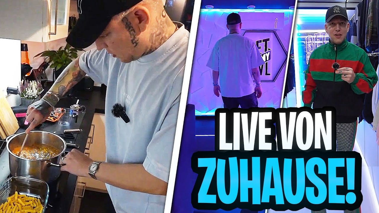 Monte KOCHT LIVE seinen legendären Nudelauflauf!😂 Haustour + Gaming Room UPDATE🏠 MontanaBlack IRL