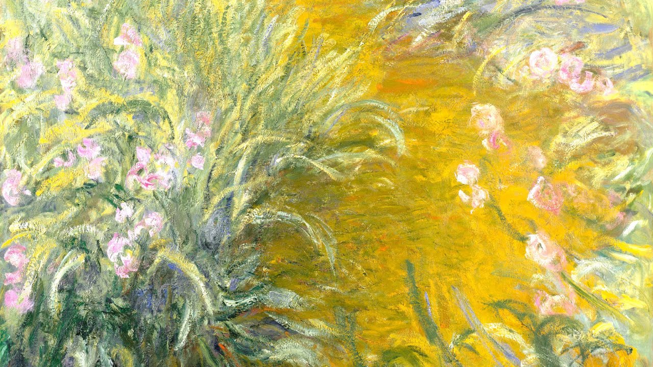 2 hours Claude Monet Floral Screensaver | 4K Impressionist Art for TV | Vintage Botanical Painting