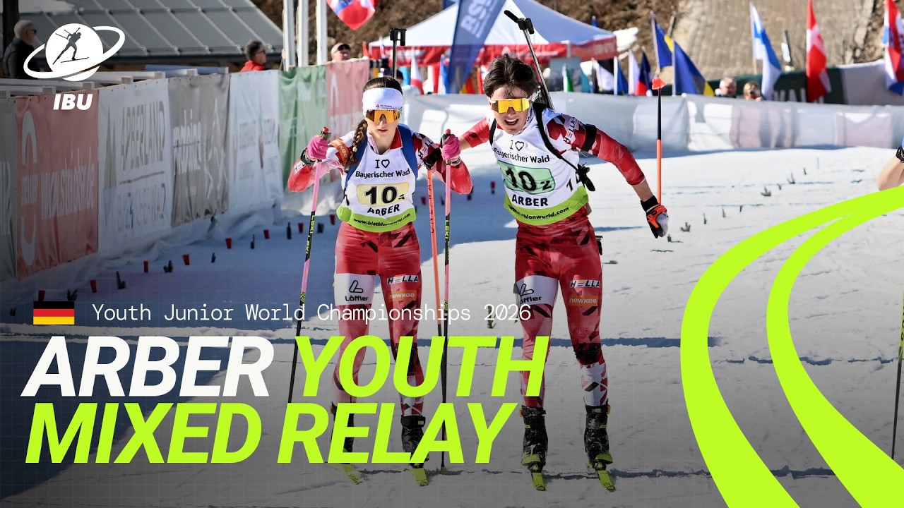 Austria dominates Youth Mixed Relay 🙌 Youth Junior World Championships Biathlon Arber 2026