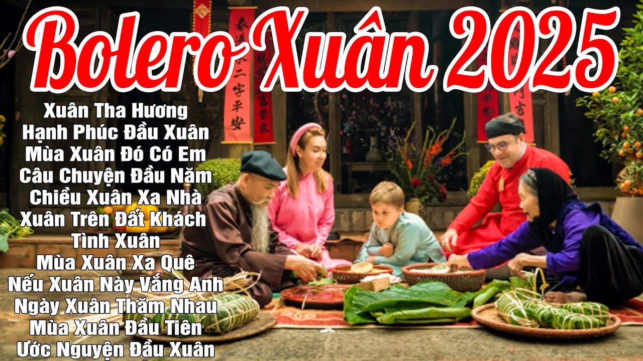 XUÂN THA HƯƠNG, HẠNH PHÚC ĐẦU XUÂN - LK Nhạc Xuân Bolero 2025 Hay Nhất Mùa Tết ẤT TỴ #TOÀNBÀIHAY2025