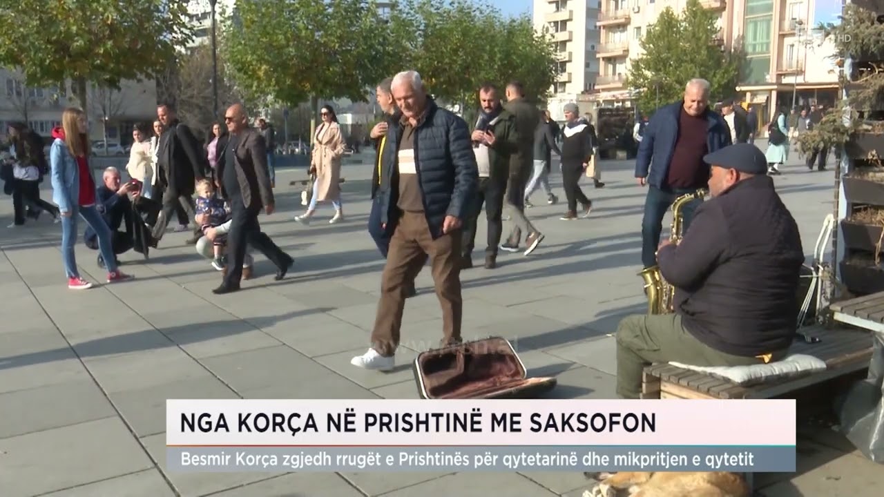 Nga Korça në Prishtinë me saksofon, Besmir Korça zgjedh rrugët e Prishtinës