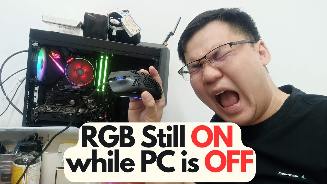 How to TURN OFF ASUS Strix Motherboard RGB Lights | Shutdown Mode | Sleep Mode