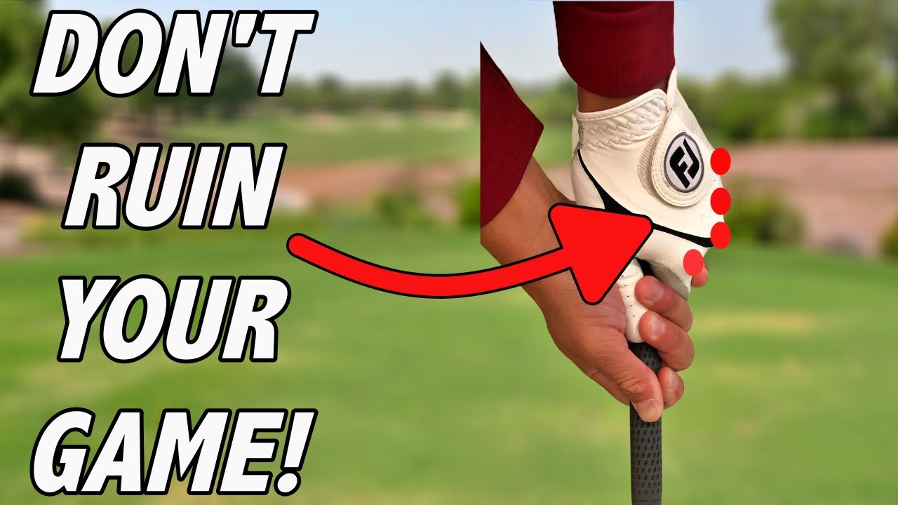 A POOR GOLF GRIP WILL RUIN YOUR GOLF SWING | Golf Swing Tips