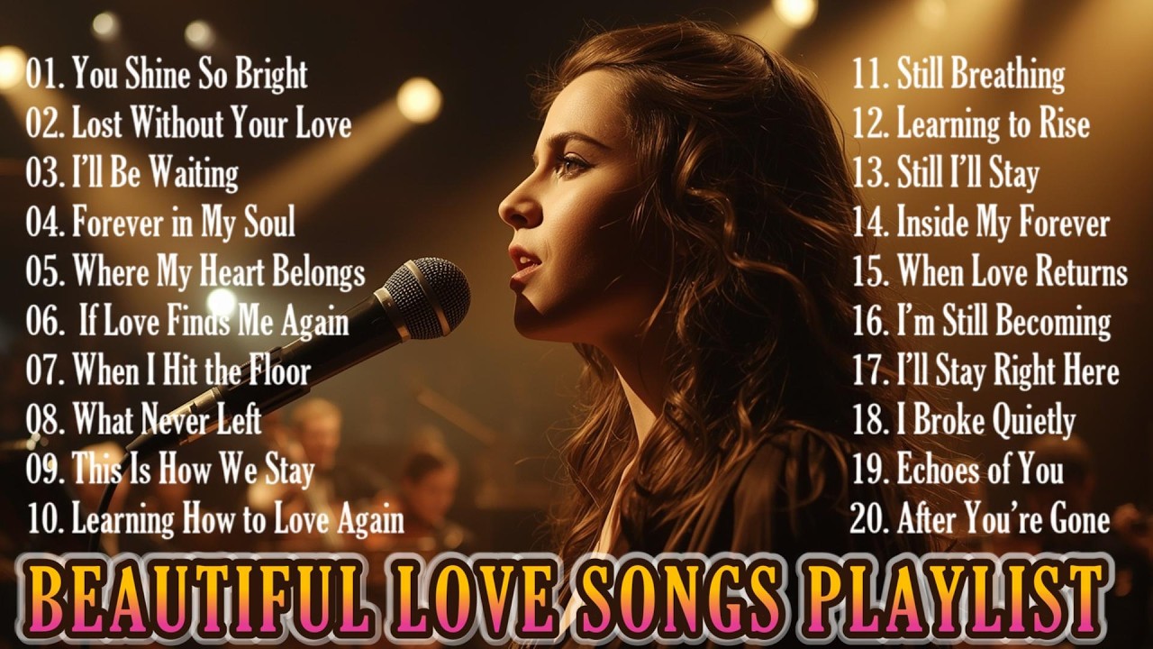 Relaxing Love Songs Mix 💞 Romantic, Sad & Peaceful Night Vibes