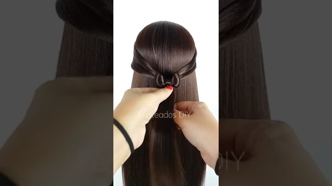 Easy hairstyle 🌺 