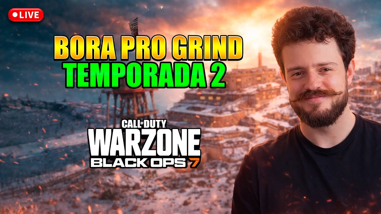 🔴 LIVE | Temporada 2 no Warzone! | Testando as armas meta! | Live do Eddie | !pix