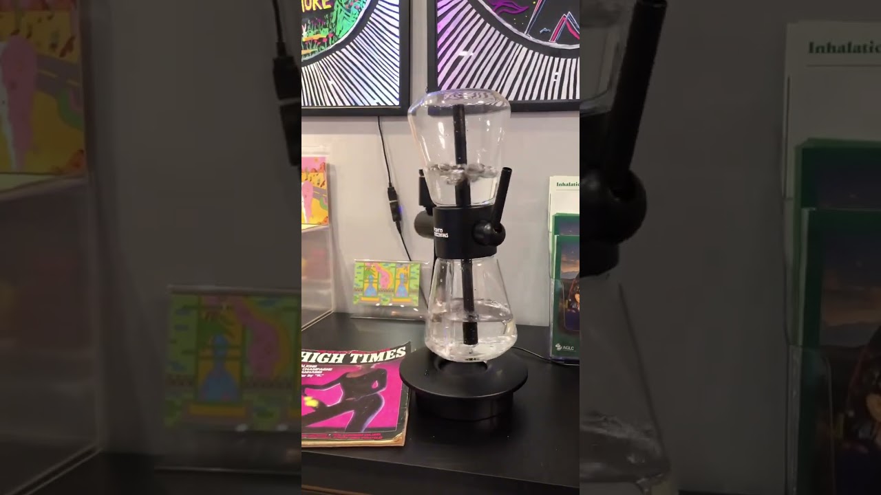 360 Gravity Smoke Hookah New Cannabis Accessories Company Smokezzilla Glass