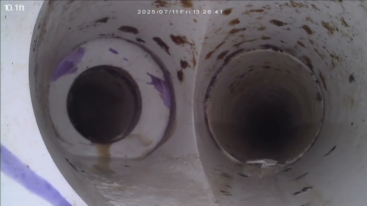 Sewerscope inspection on property 1369 NW 96 St