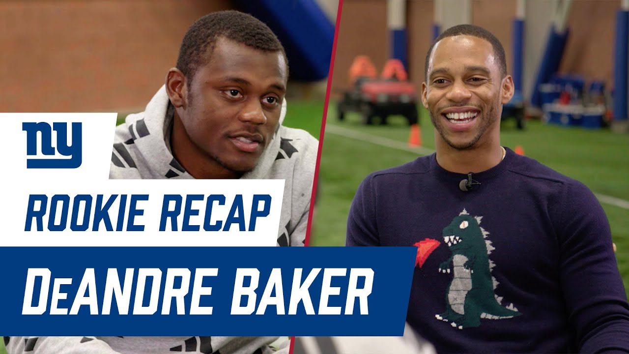 Victor Cruz Sits Down with DeAndre Baker to Recap his Rookie Season | New York Giants