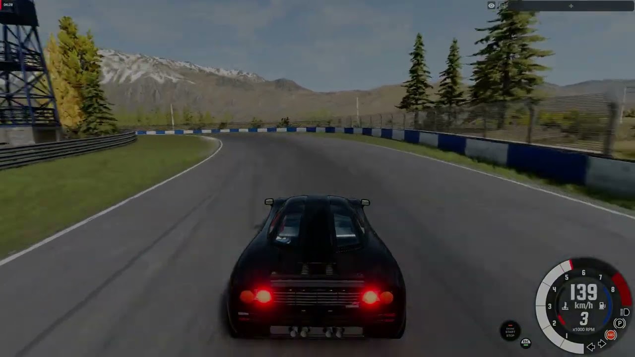 McLaren F1 in pista (Beamng.drive) Logitech G29 + 5-SPEED (con frizione)