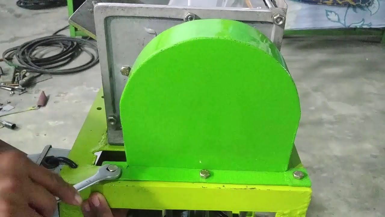 Build Pulley and Belt Guard for Machine