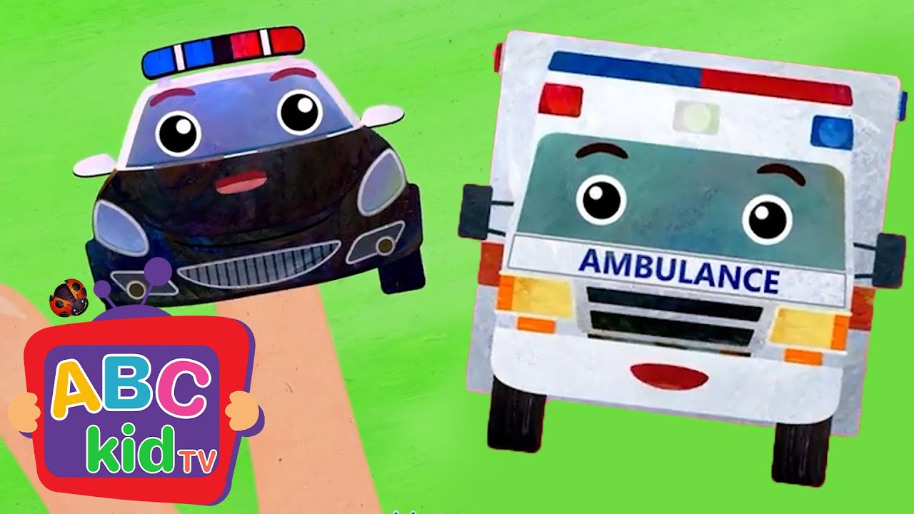 Finger Family Vehicles | ABC Kid TV Nursery Rhymes & Kids Songs