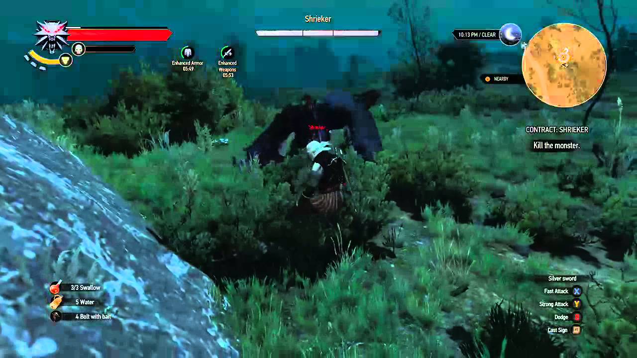 The Witcher 3: Shrieker contract walkthrough