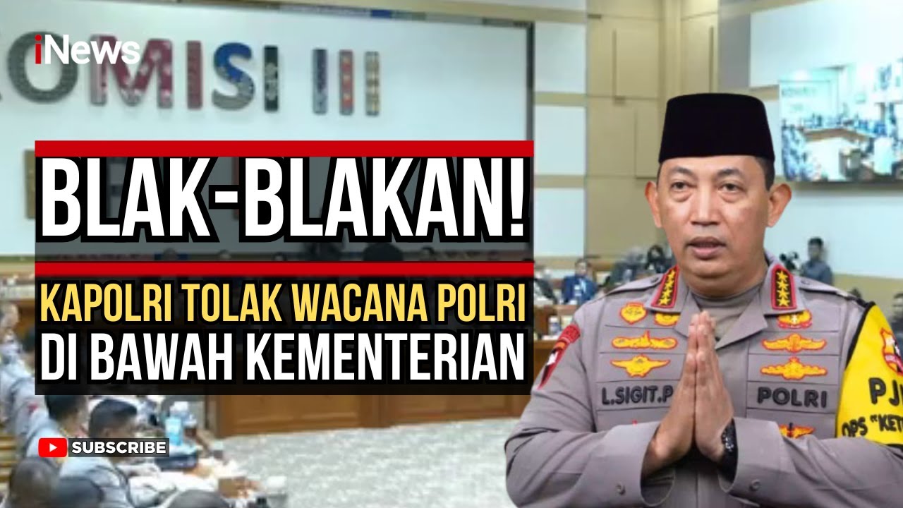 Kapolri Bicara Tegas: “Lebih Baik Jadi Petani!” DPR Langsung Bereaksi — Menyala!