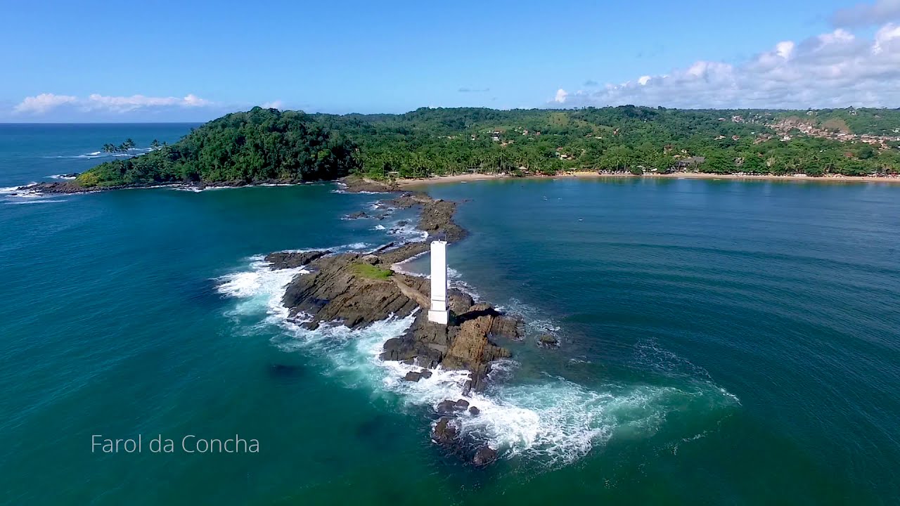 Um Drone em Itacaré, Bahia, Brasil